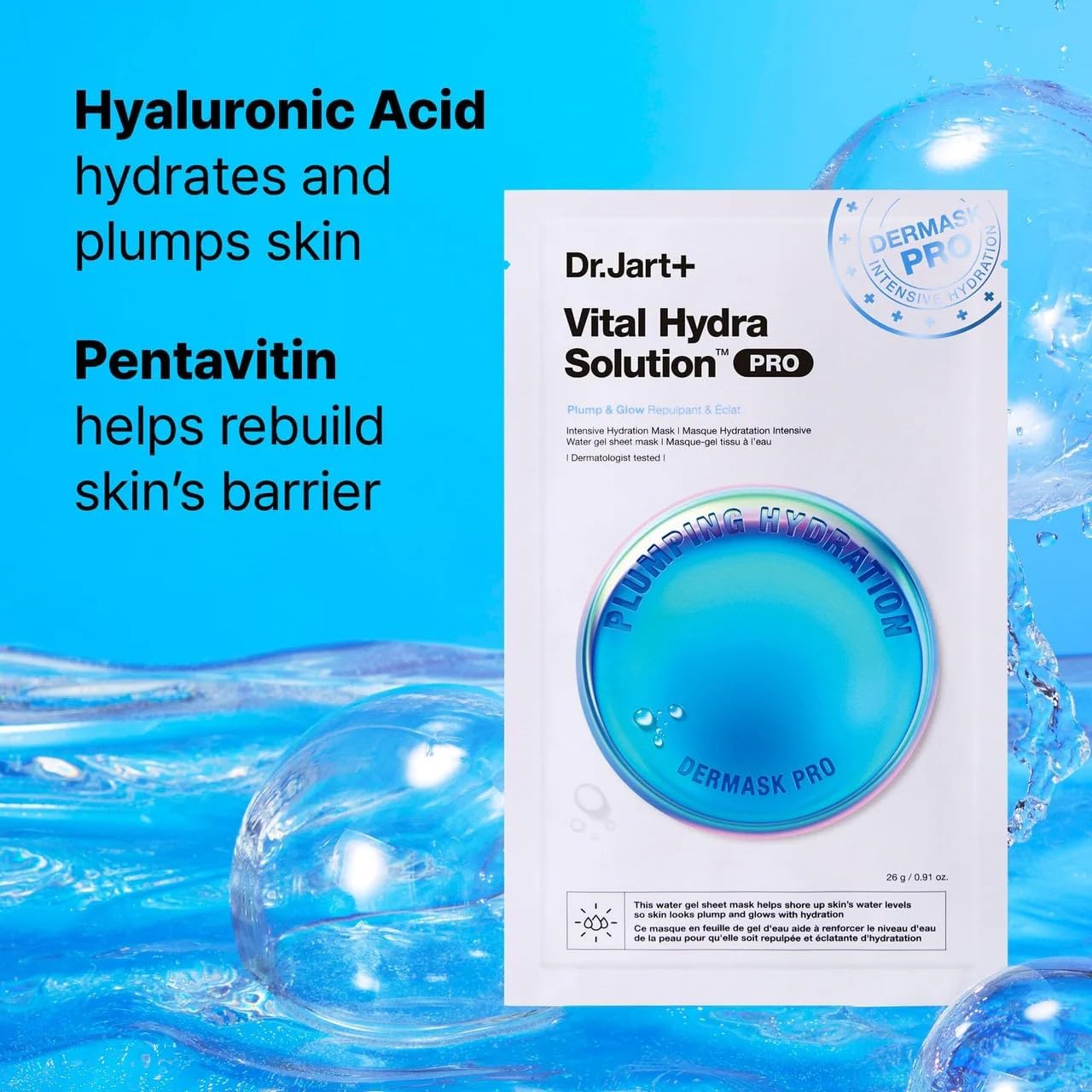 Dermask Vital Hydra Solution Pro Bundle (5 sheets)