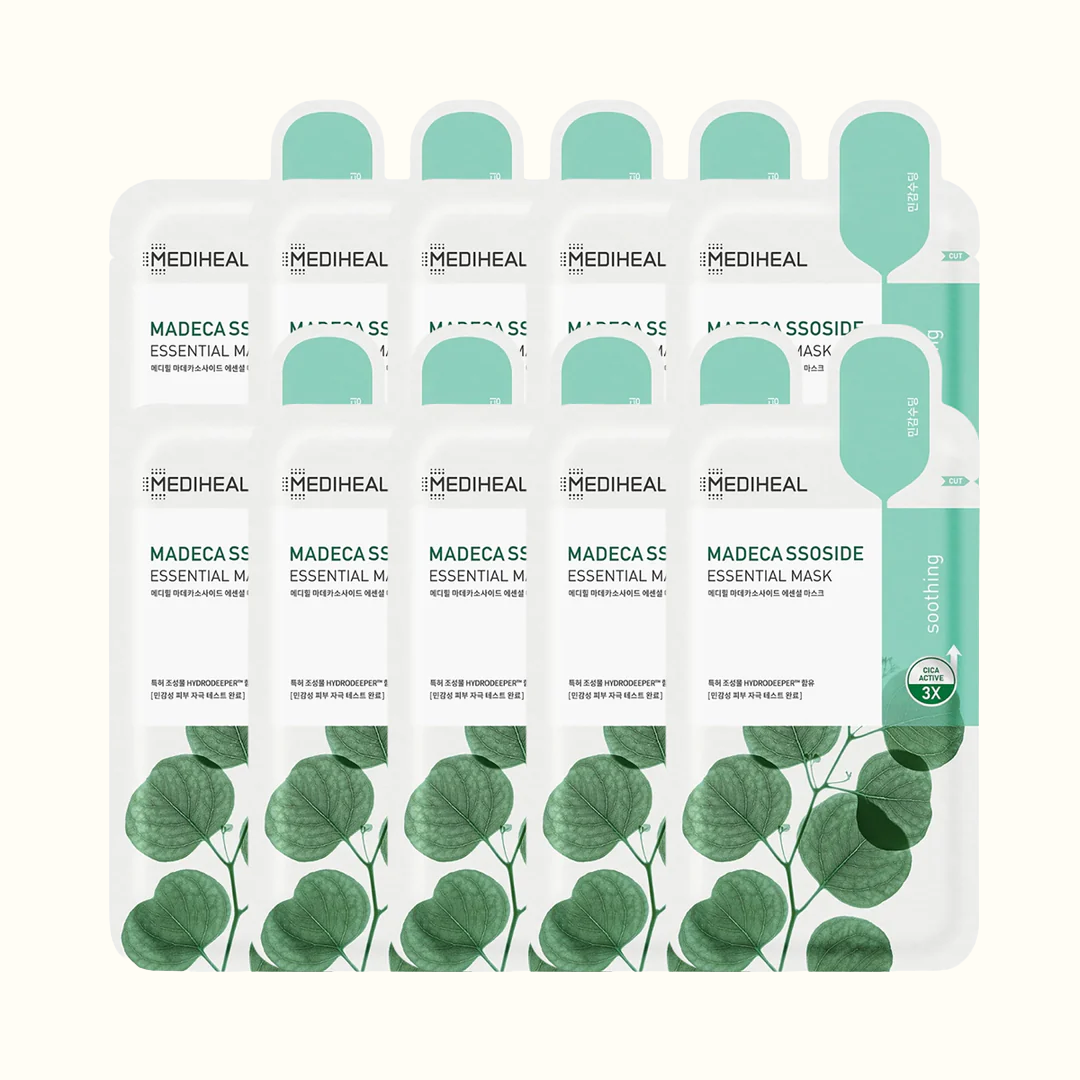 Madecassoside Essential Mask Set (10 sheets)