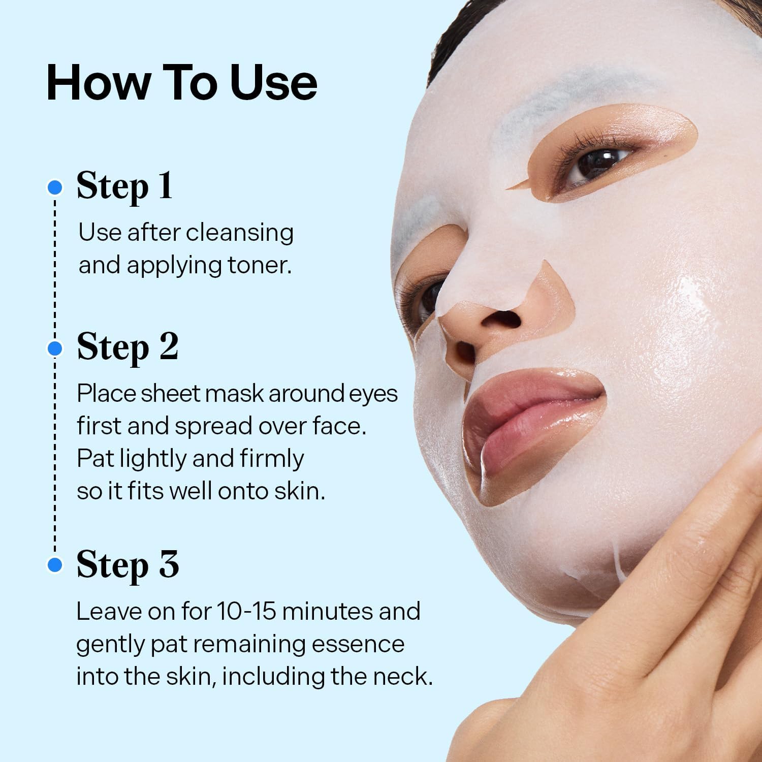 Torriden DIVE IN Hyaluronic Acid Facial Mask (10 sheets)