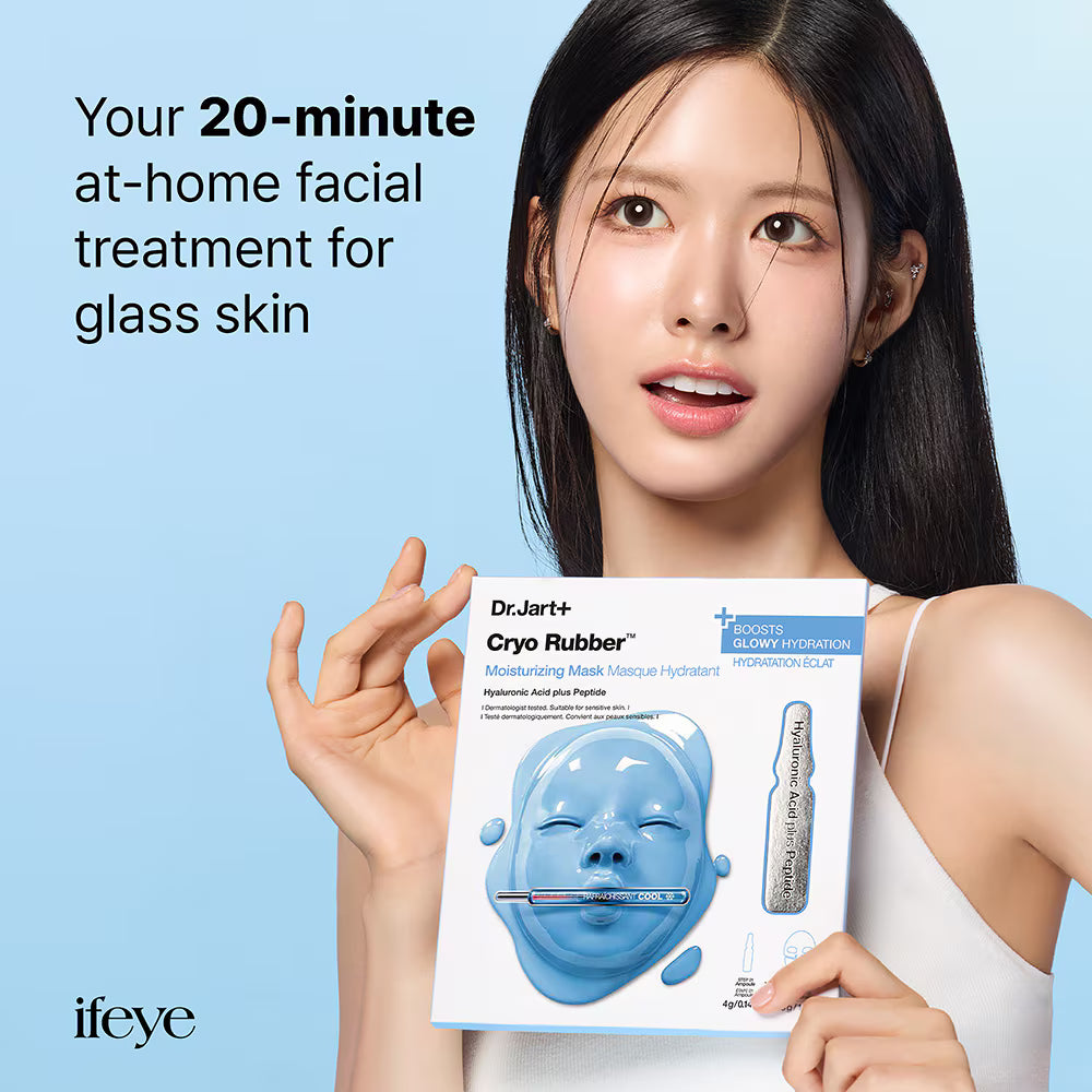 Cryo Rubber Moisturising Hyaluronic Acid Mask - 1 Treatment