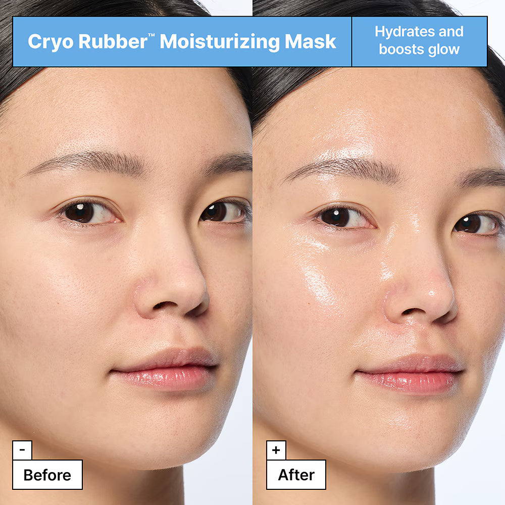 Cryo Rubber Moisturising Hyaluronic Acid Mask - 1 Treatment