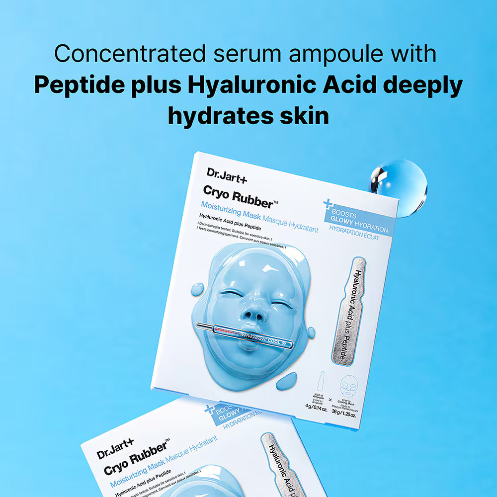 Cryo Rubber Moisturising Hyaluronic Acid Mask - 1 Treatment
